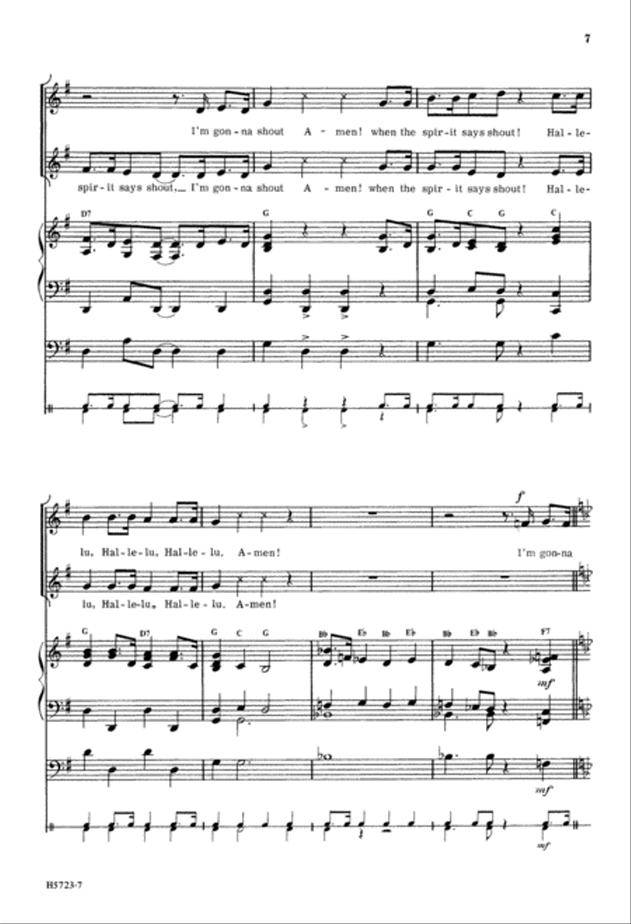 Sing and Shout Sing and Shout 2-Part scores gallery preview page 7