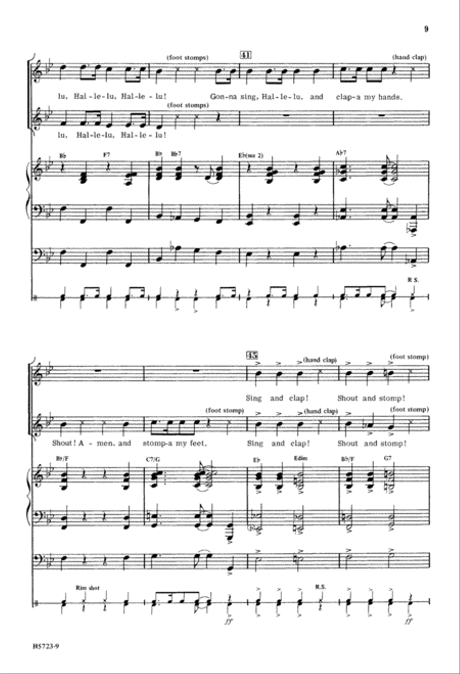 Sing and Shout Sing and Shout 2-Part scores gallery preview page 9
