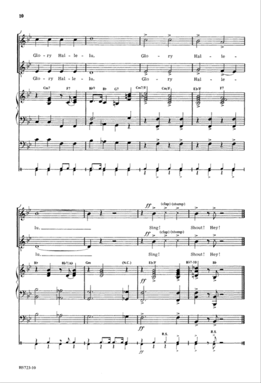 Sing and Shout Sing and Shout 2-Part scores gallery preview page 10