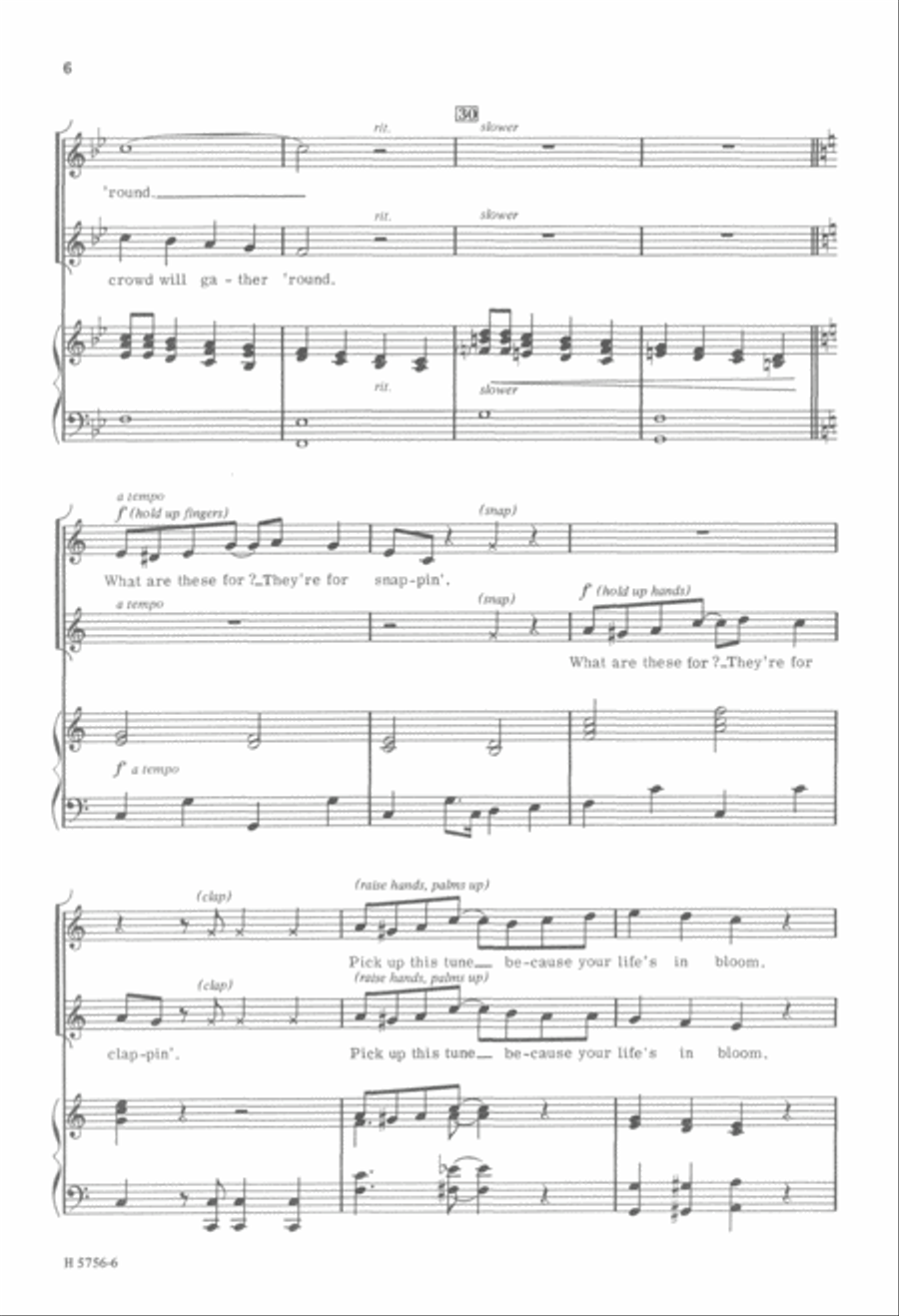 What Are Grins For? (Digital Download) 2-Part scores gallery preview page 6