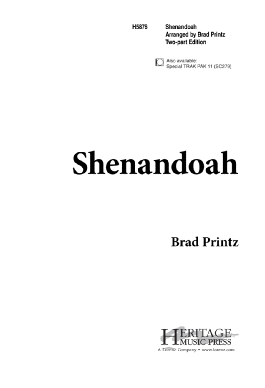 Shenandoah (Digital Download) 2-Part scores gallery preview page 1