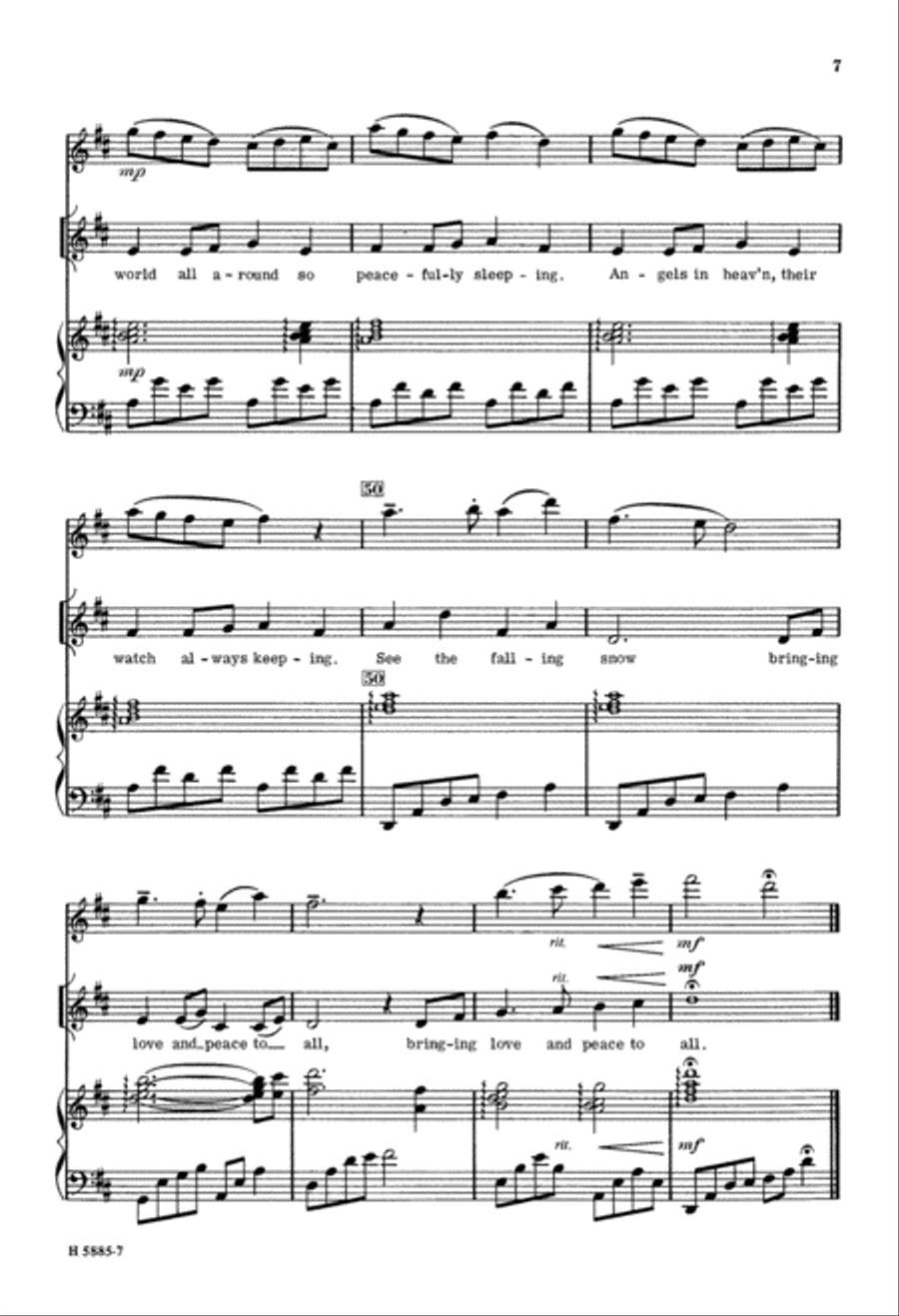 Still, Still, Still (Digital Download) Unison Choir scores gallery preview page 7