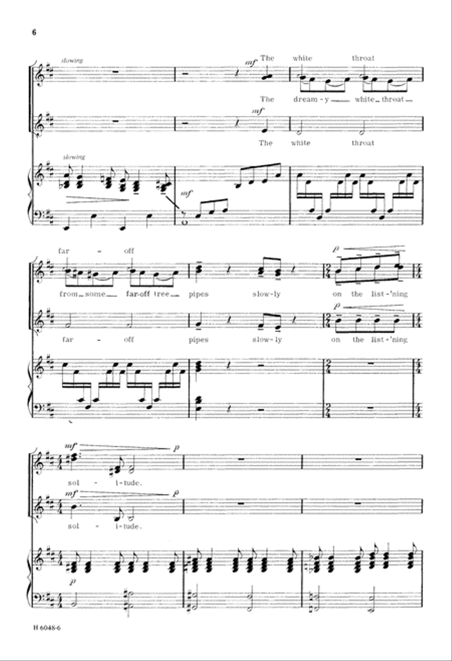In the Woods (Digital Download) SSA scores gallery preview page 6