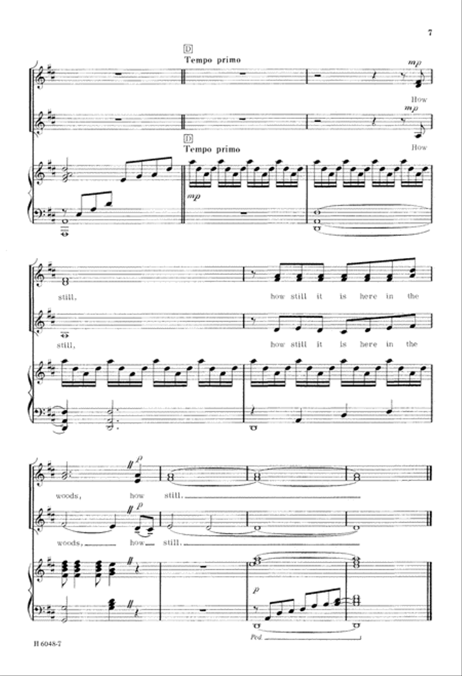 In the Woods (Digital Download) SSA scores gallery preview page 7