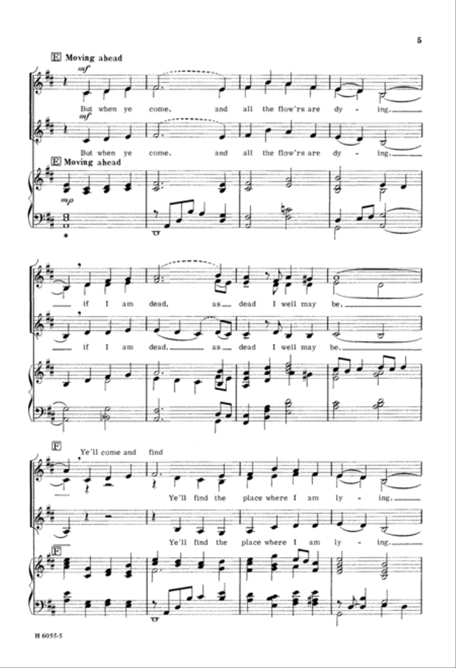 Danny Boy (Digital Download) SSA scores gallery preview page 5
