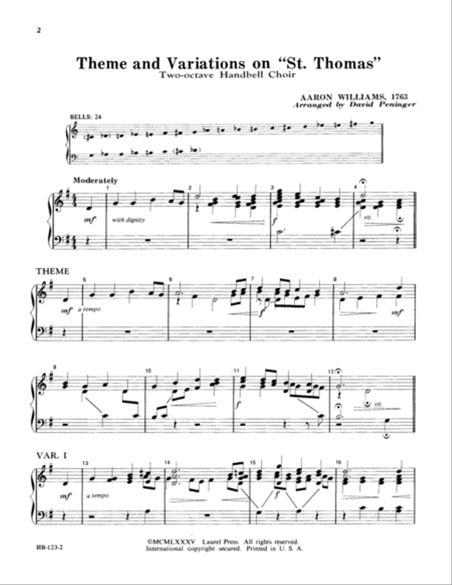 Theme and Variations on 