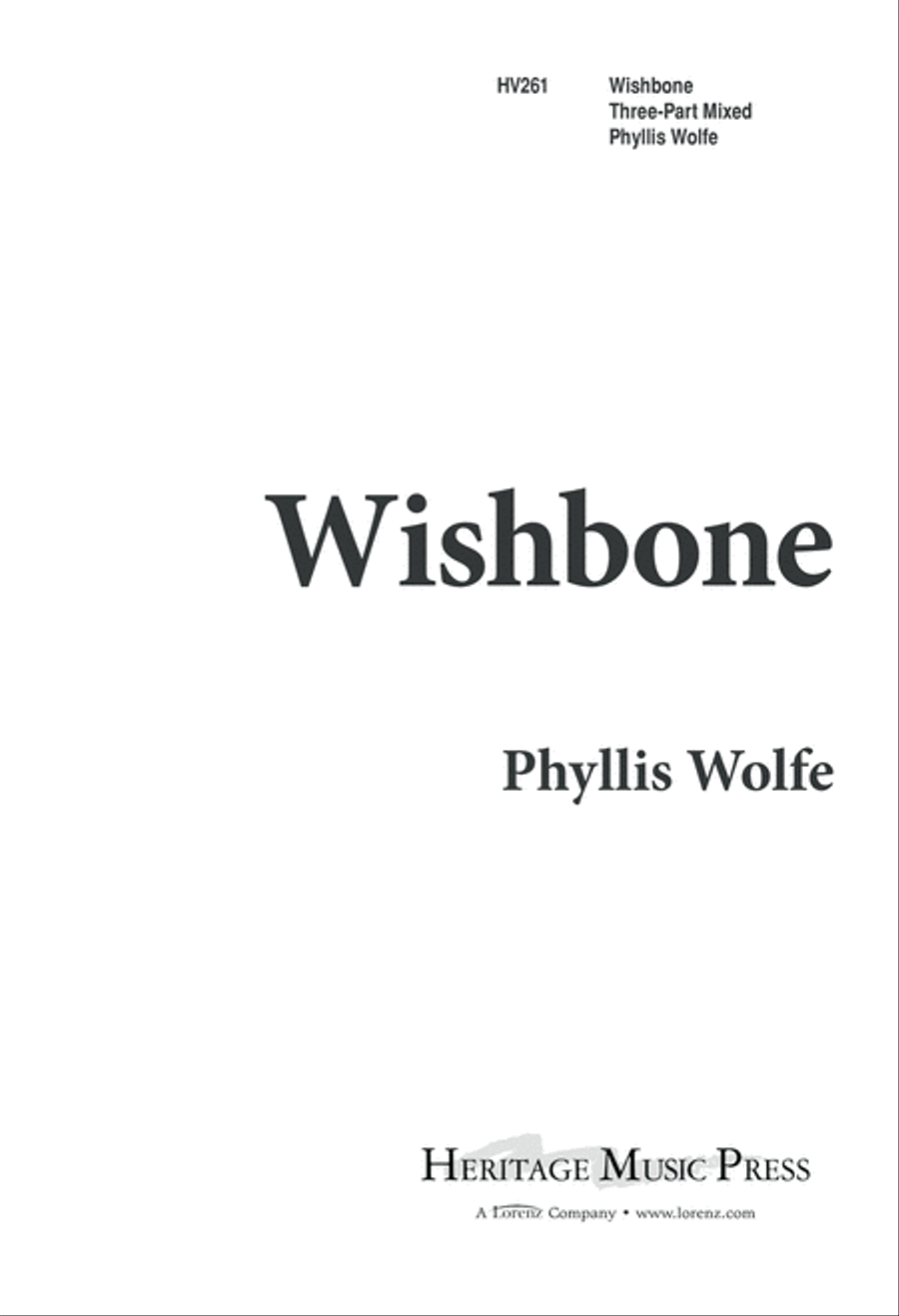 Wishbone (Digital Download) 3-Part scores gallery preview page 1