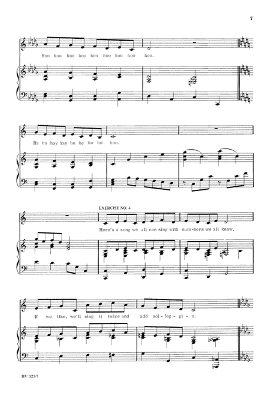 Time-Saving Warm-Ups for Elem & Jr H S Choir (Digital Download) Unison Choir scores gallery preview page 7