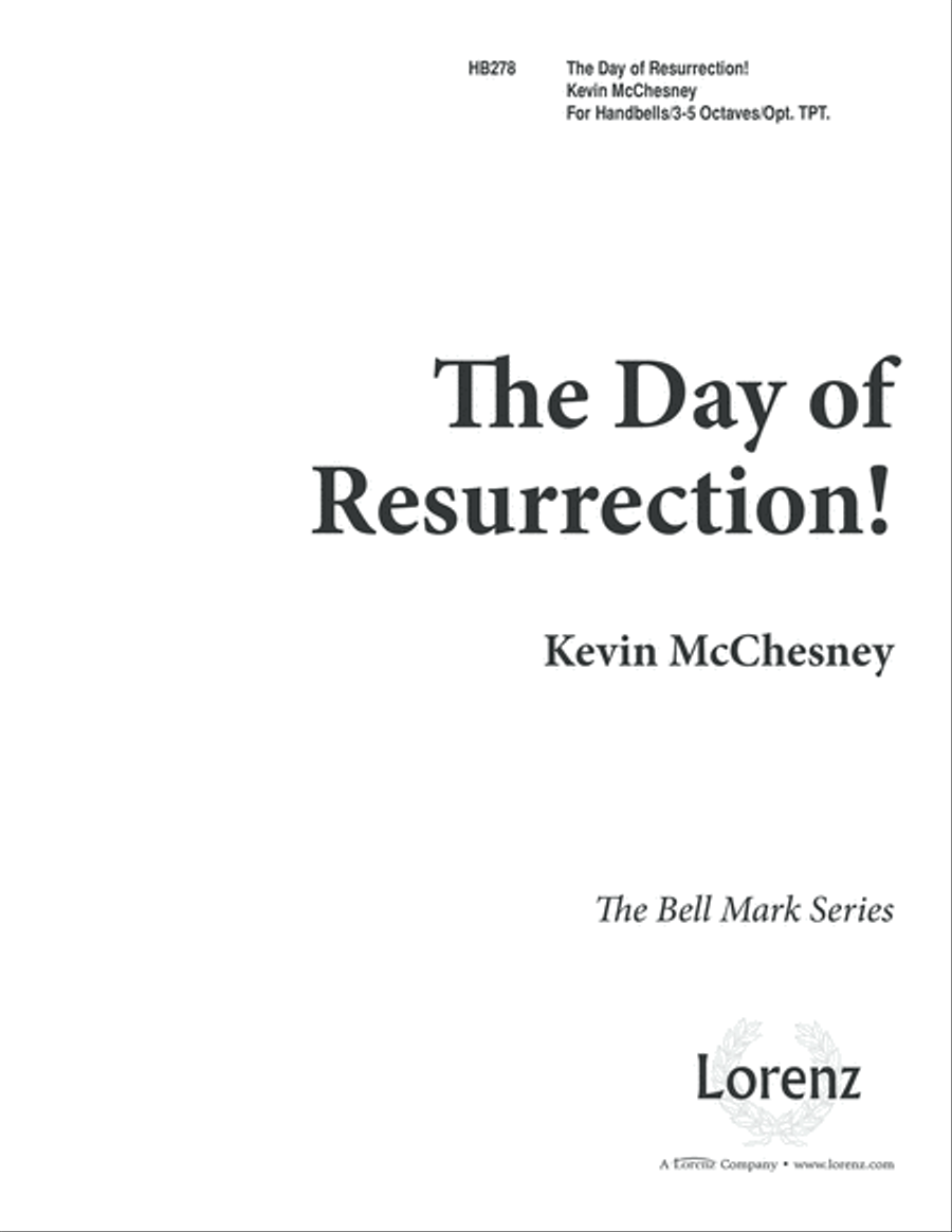 The Day Of Resurrection (Digital Download) 5-Octaves scores gallery preview page 1