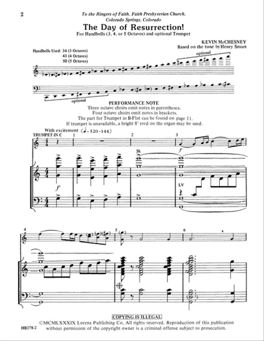 The Day Of Resurrection (Digital Download) 5-Octaves scores gallery preview page 2