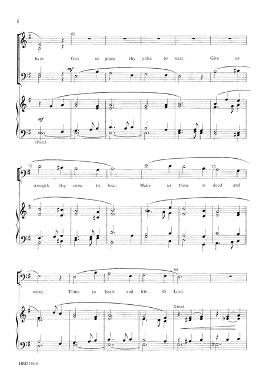 Zion, at Thy Shining Gates (Digital Download) 4-Part scores gallery preview page 6
