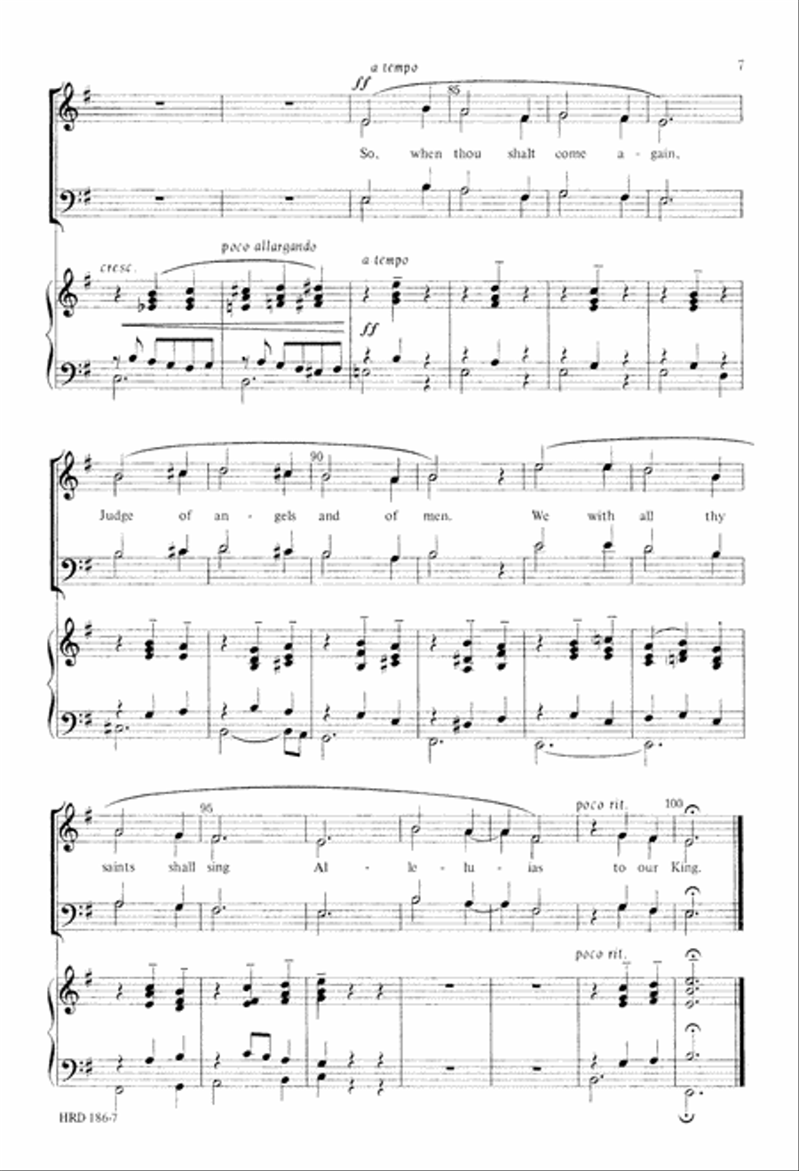Zion, at Thy Shining Gates (Digital Download) 4-Part scores gallery preview page 7