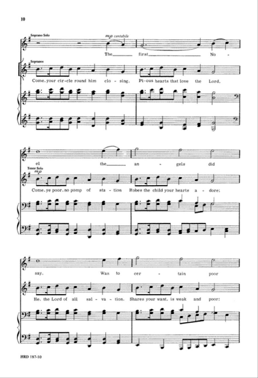 Christmas Day (Digital Download) 4-Part scores gallery preview page 10