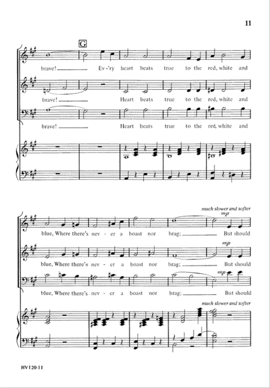 Dancing With George M (Digital Download) 3-Part scores gallery preview page 11