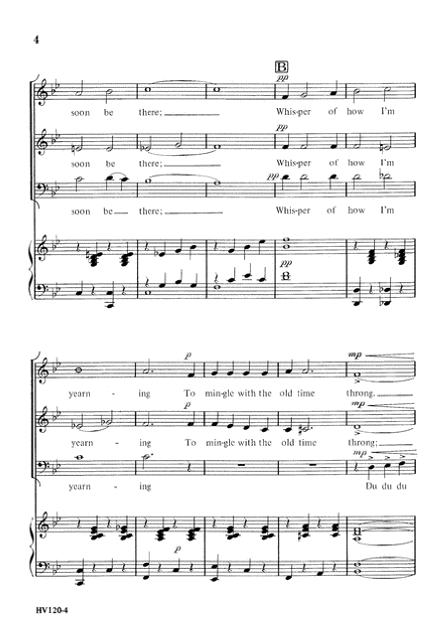 Dancing With George M (Digital Download) 3-Part scores gallery preview page 4