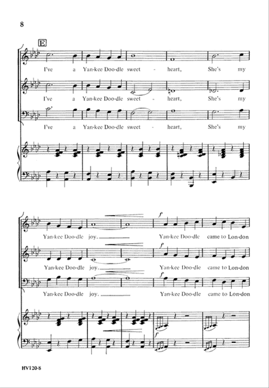 Dancing With George M (Digital Download) 3-Part scores gallery preview page 8