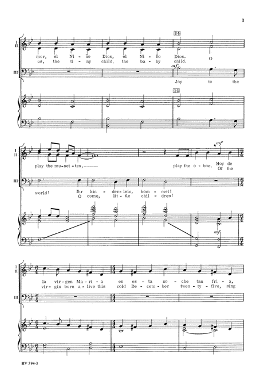 Christmas Around the World (Digital Download) Mixed Choir scores gallery preview page 3