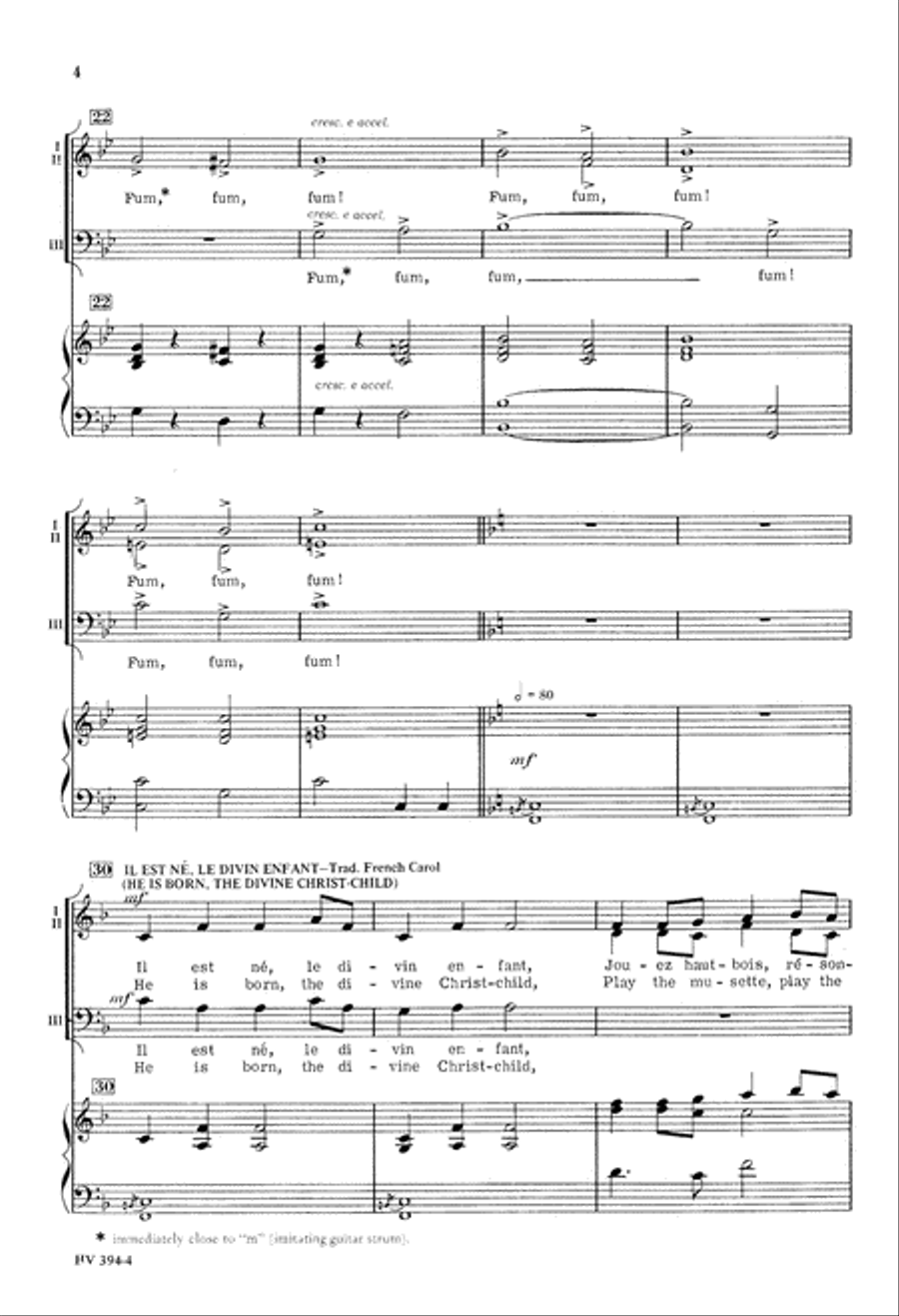 Christmas Around the World (Digital Download) Mixed Choir scores gallery preview page 4