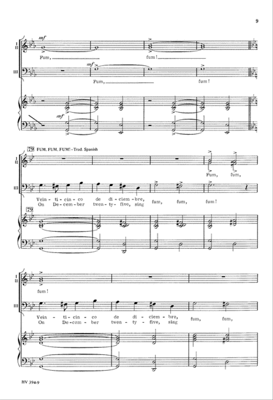 Christmas Around the World (Digital Download) Mixed Choir scores gallery preview page 9