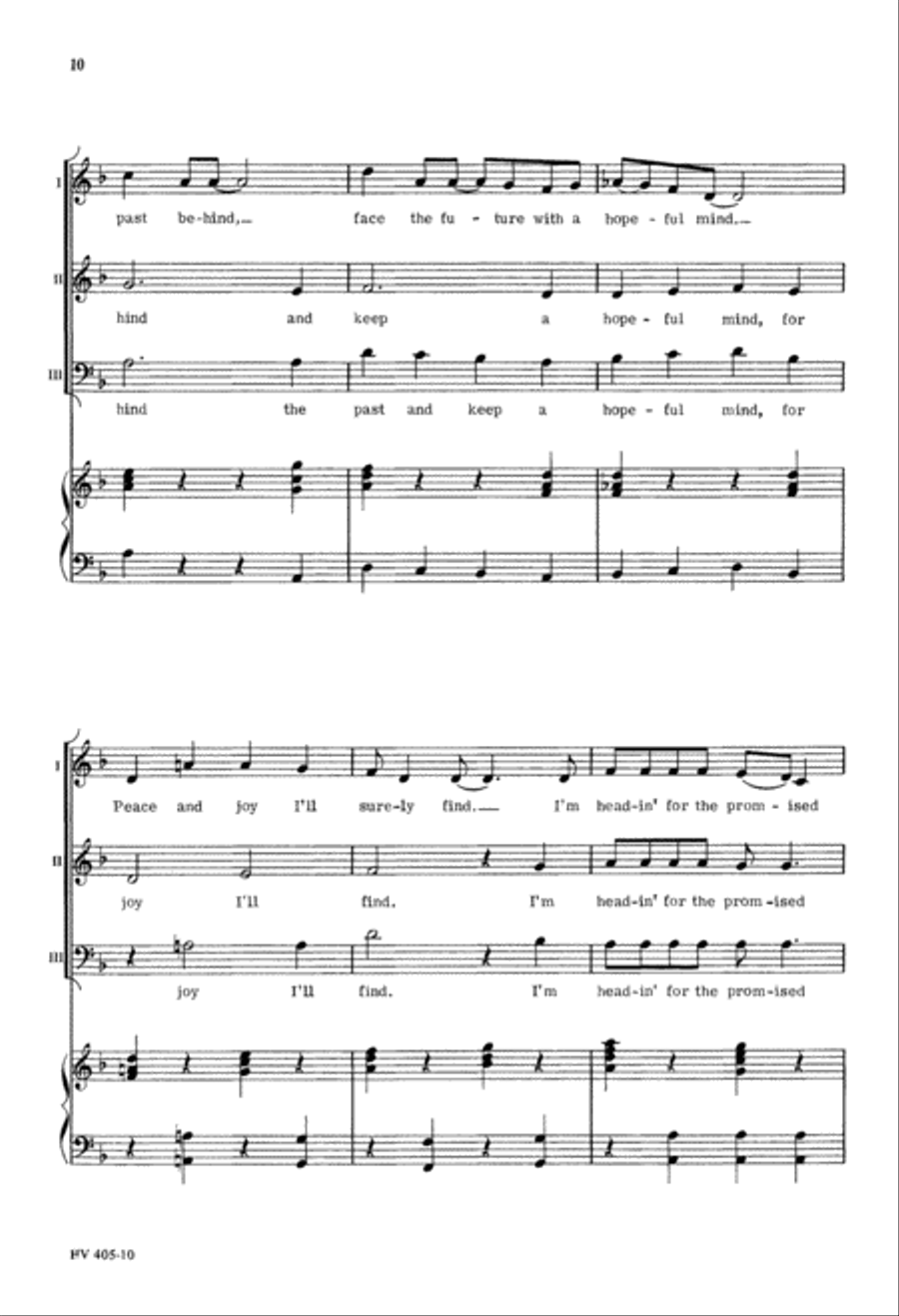 Promised Land (Digital Download) 3-Part scores gallery preview page 10