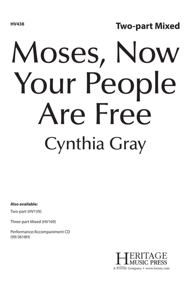 Moses, Now Your People Are Free! (Digital Download)