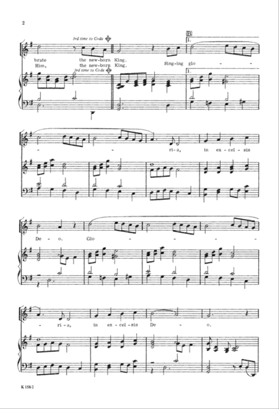 Celebrate Christmas (Digital Download) Unison Choir scores gallery preview page 2