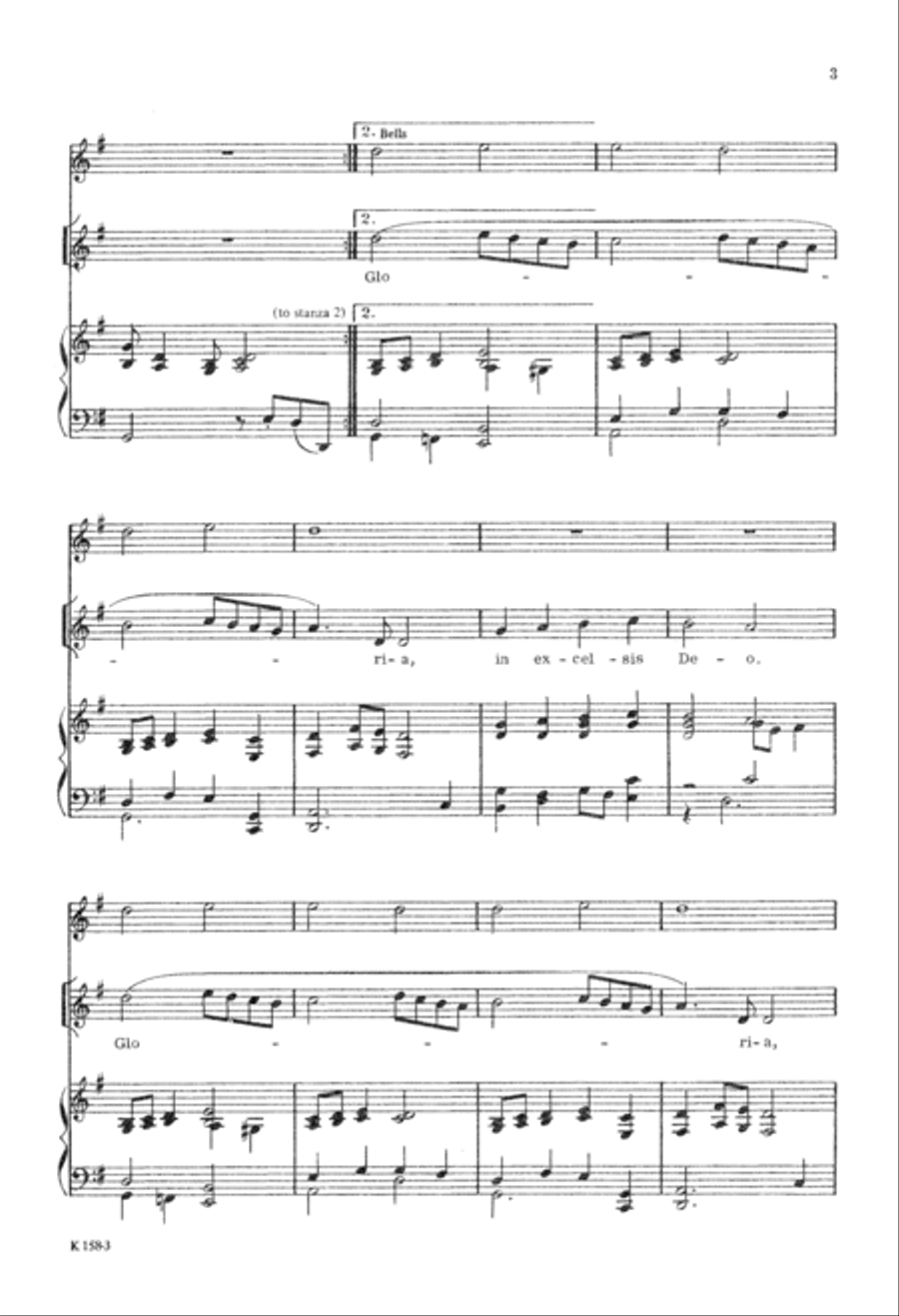 Celebrate Christmas (Digital Download) Unison Choir scores gallery preview page 3
