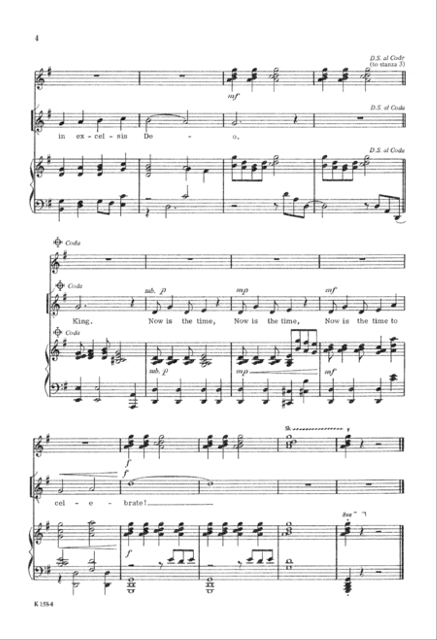Celebrate Christmas (Digital Download) Unison Choir scores gallery preview page 4