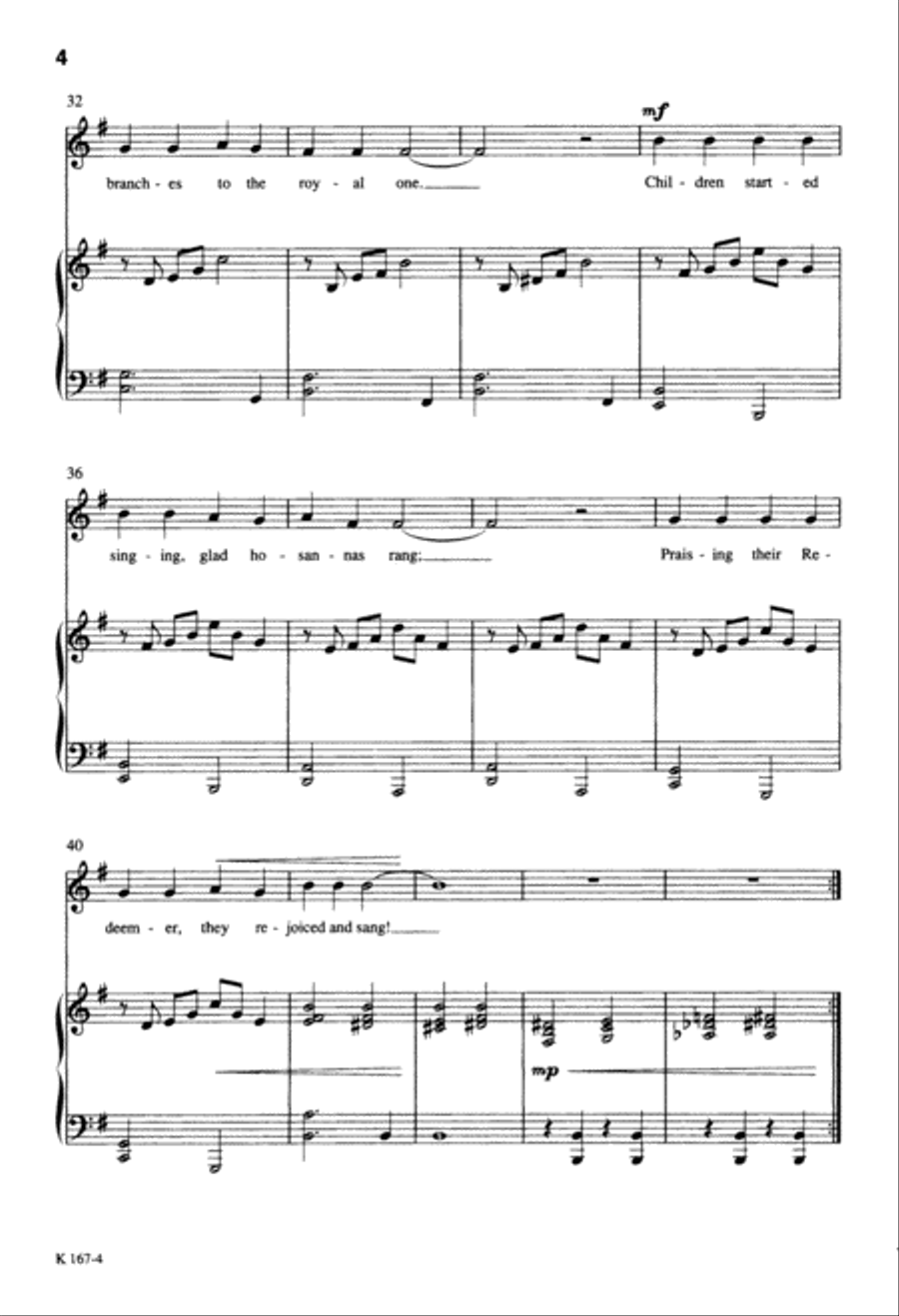 Blessed Is He Who Comes (Digital Download) 2-Part scores gallery preview page 4
