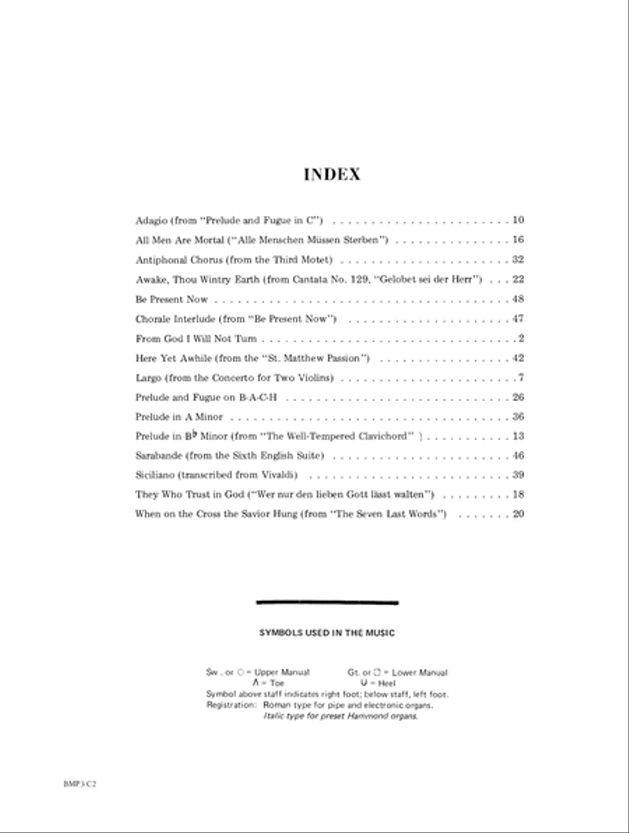 Bach Made Practical for Church Organists, Vol. 3 (Digital Download) Organ scores gallery preview page 2