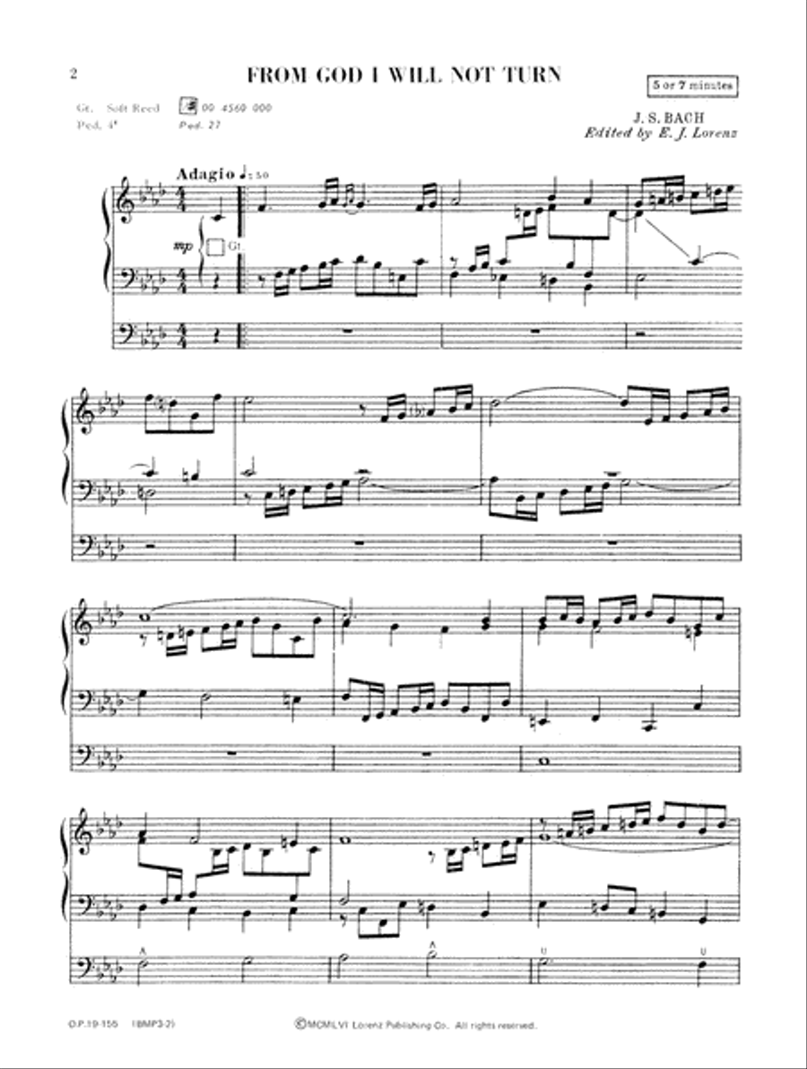 Bach Made Practical for Church Organists, Vol. 3 (Digital Download) Organ scores gallery preview page 4