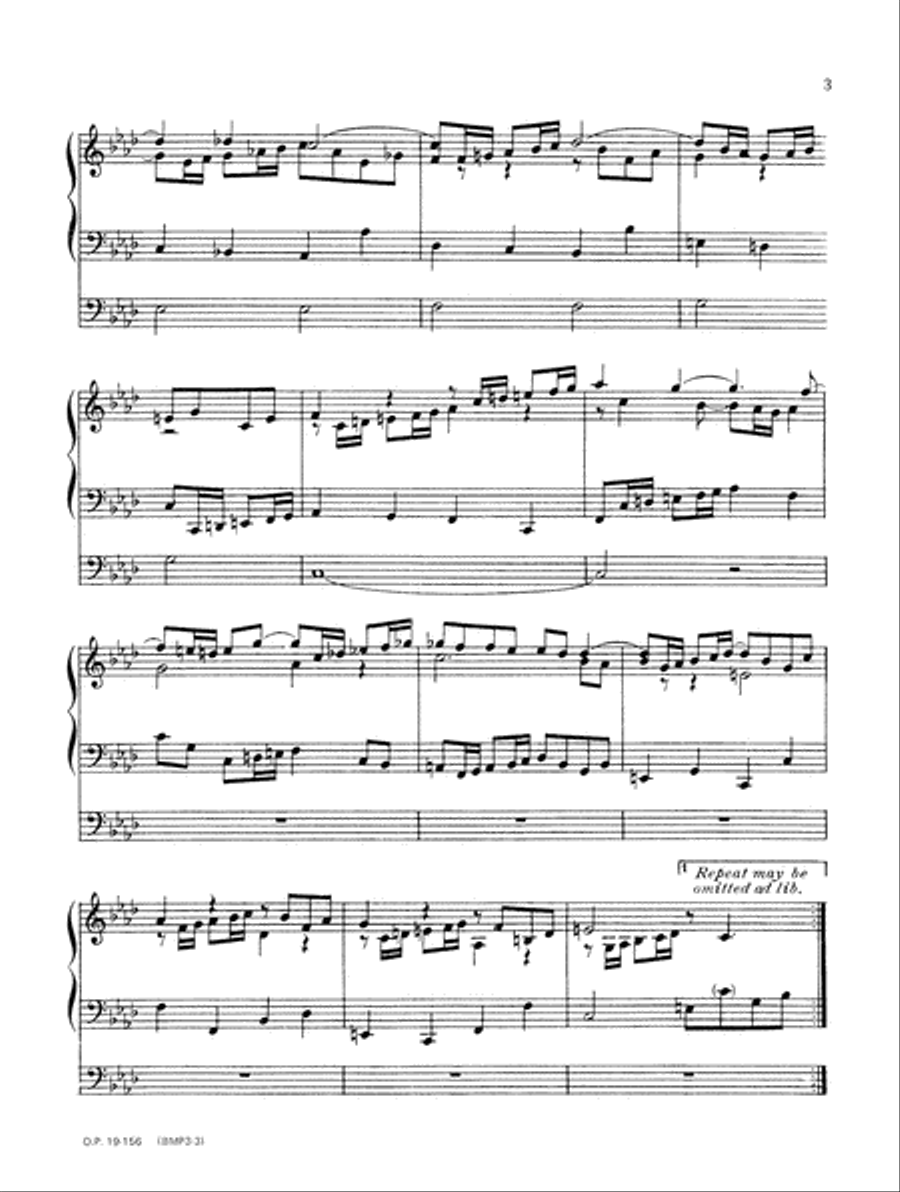 Bach Made Practical for Church Organists, Vol. 3 (Digital Download) Organ scores gallery preview page 5