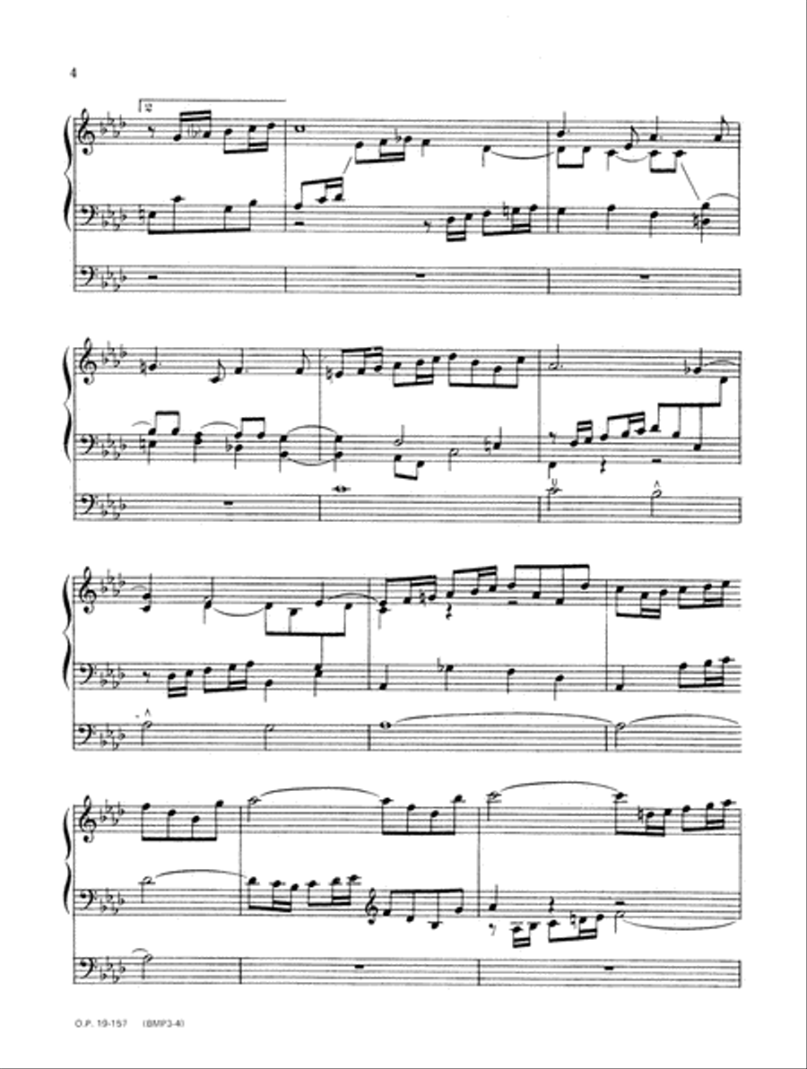 Bach Made Practical for Church Organists, Vol. 3 (Digital Download) Organ scores gallery preview page 6