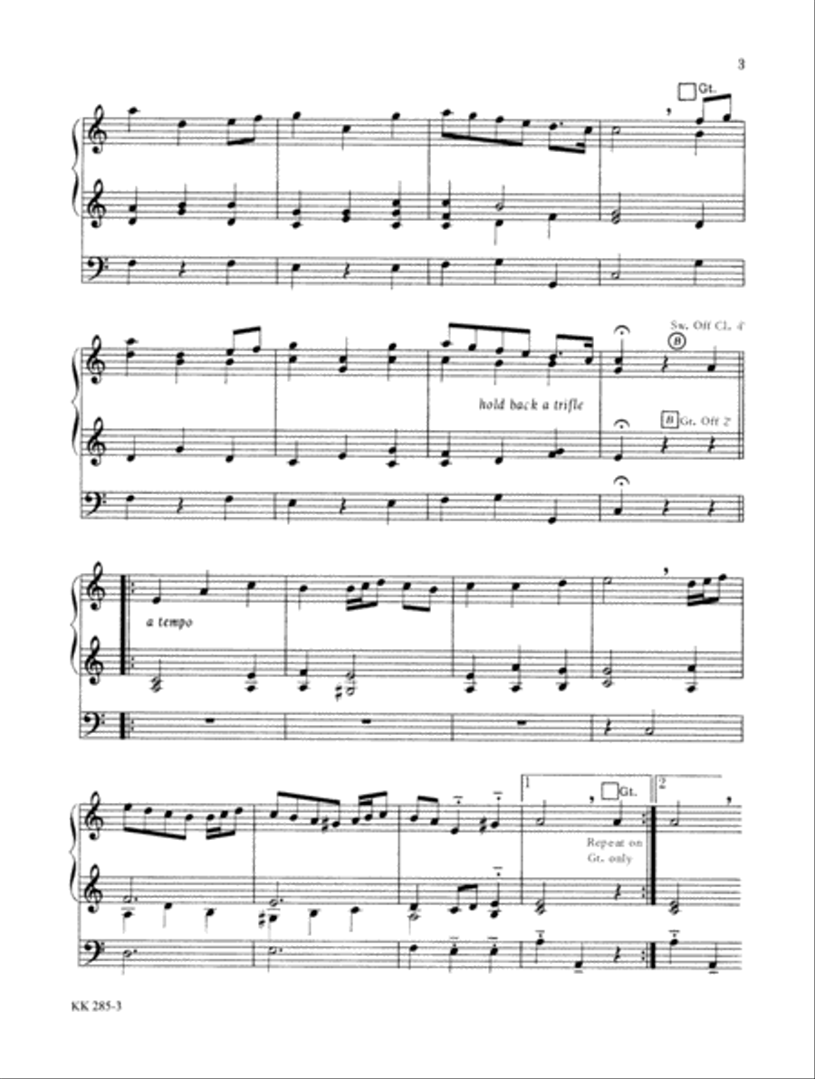Purcell Made Practical (Digital Download) Organ scores gallery preview page 5