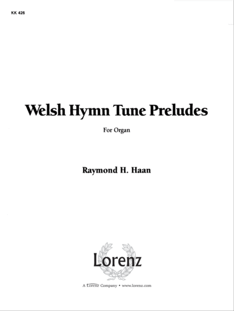Welsh Hymn Tune Preludes (Digital Download) Organ scores gallery preview page 1