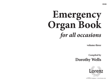 Emergency Organ Book, Vol. 3 (Digital Download)