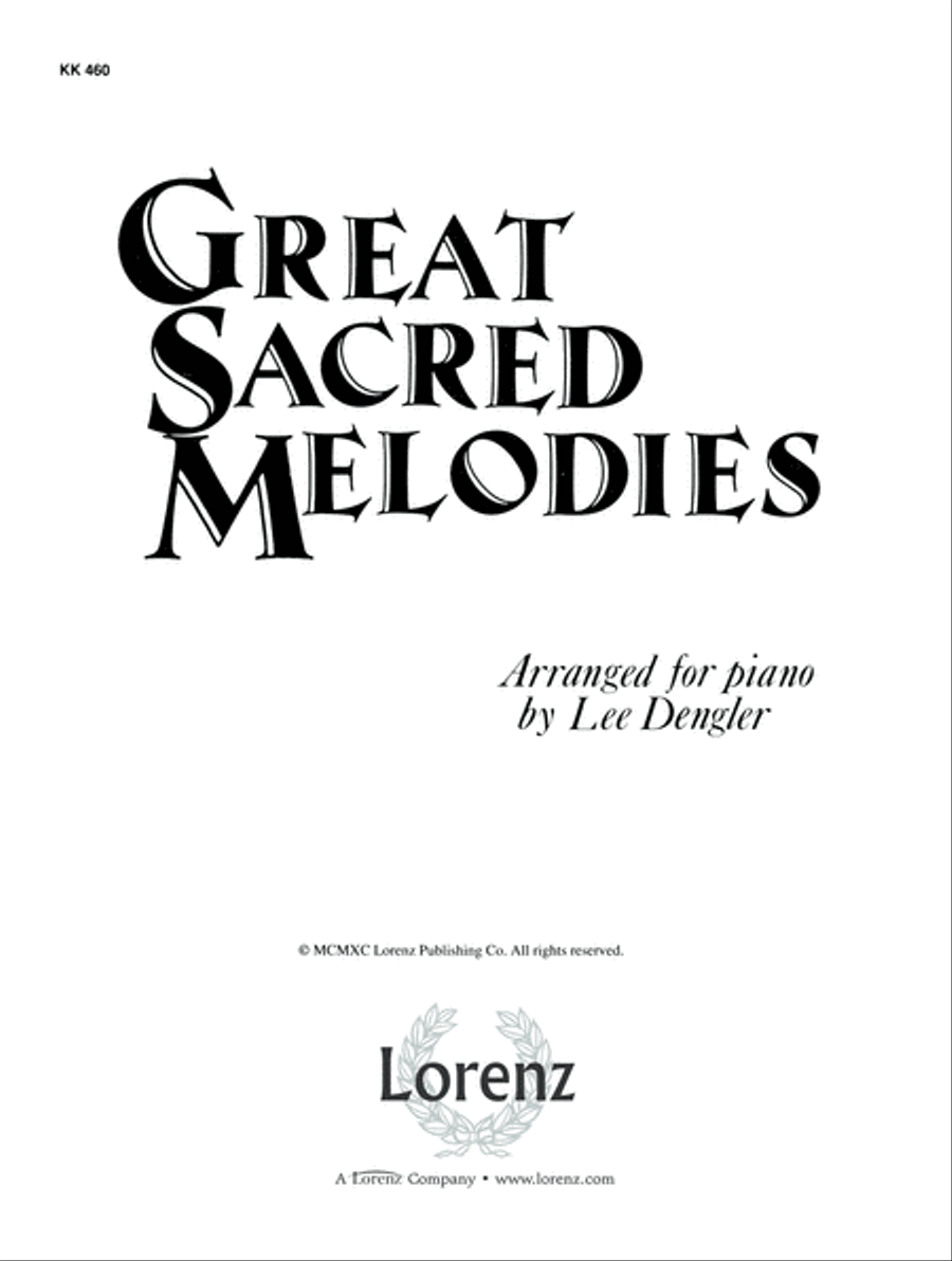 Great Sacred Melodies (Digital Download) Piano Solo scores gallery preview page 3