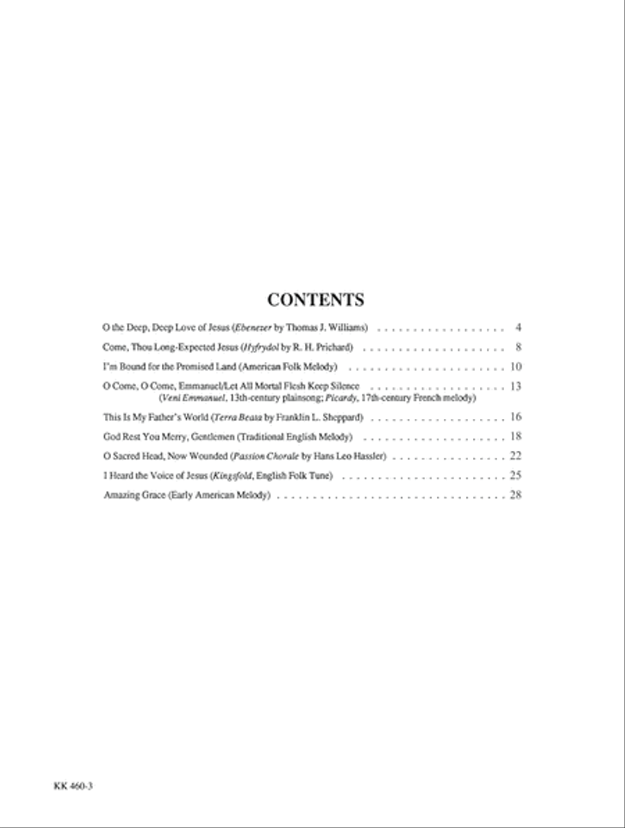 Great Sacred Melodies (Digital Download) Piano Solo scores gallery preview page 5