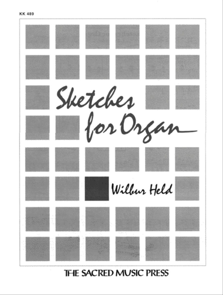 Sketches for Organ (Digital Download) Organ scores gallery preview page 1