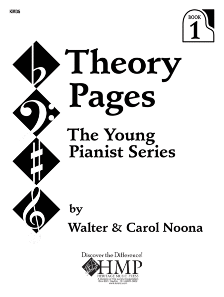 Young Pianist Theory Pages 1 (Digital Download) Piano Method scores gallery preview page 1