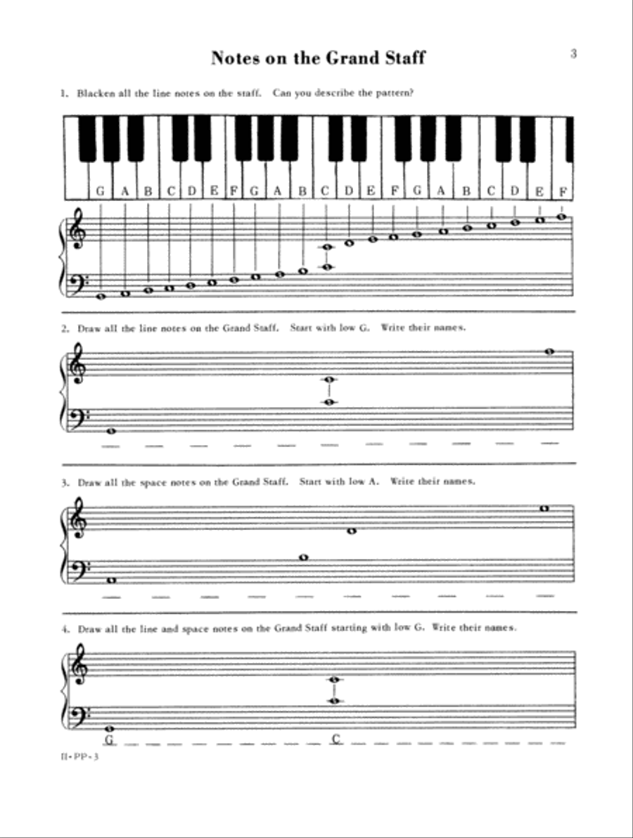 Mainstreams - Pencil and Paper 2 (Digital Download) Piano Method scores gallery preview page 3