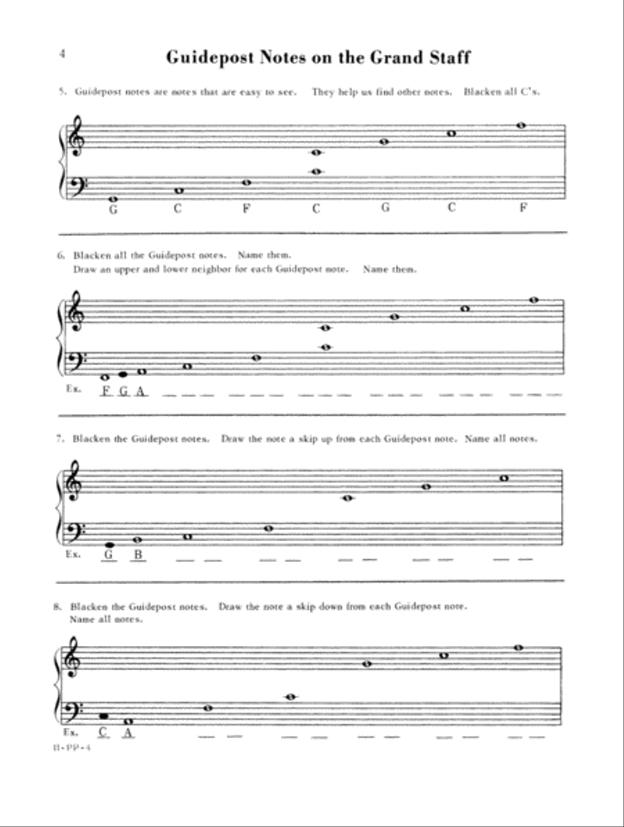 Mainstreams - Pencil and Paper 2 (Digital Download) Piano Method scores gallery preview page 4