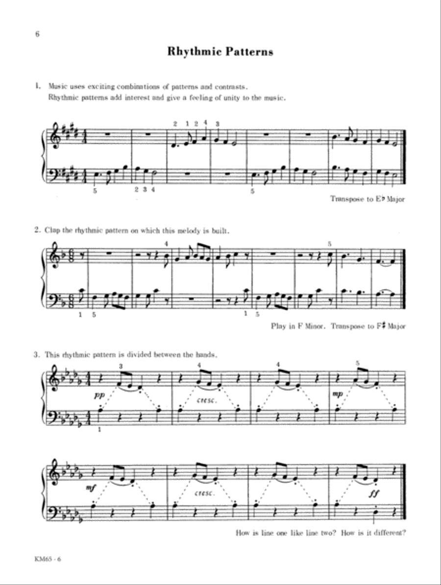 Mainstreams - Projects 3 (Digital Download) Piano Method scores gallery preview page 6