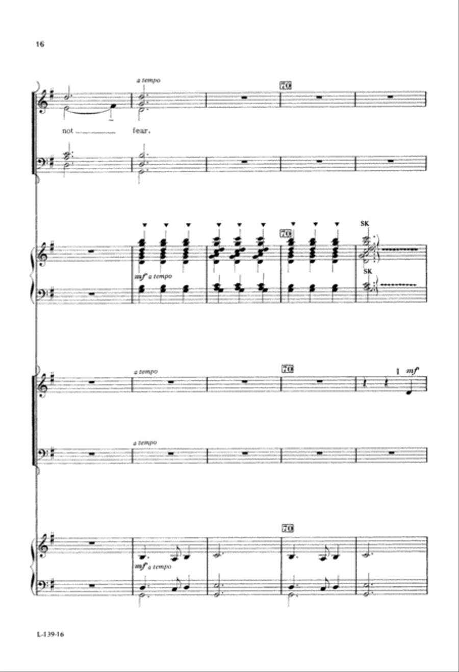 Lord Is My Strength And My Shield (Digital Download) 4-Part scores gallery preview page 16