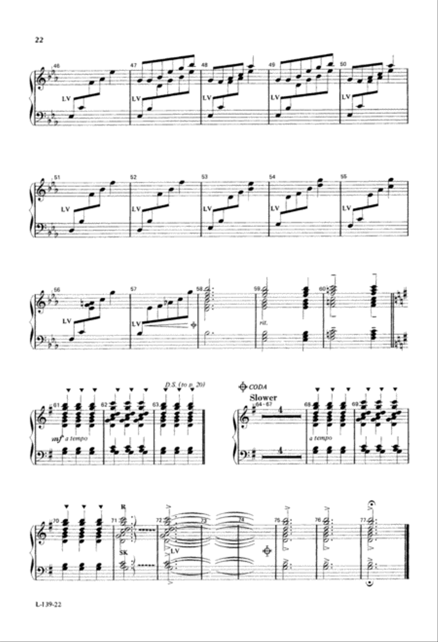 Lord Is My Strength And My Shield (Digital Download) 4-Part scores gallery preview page 22