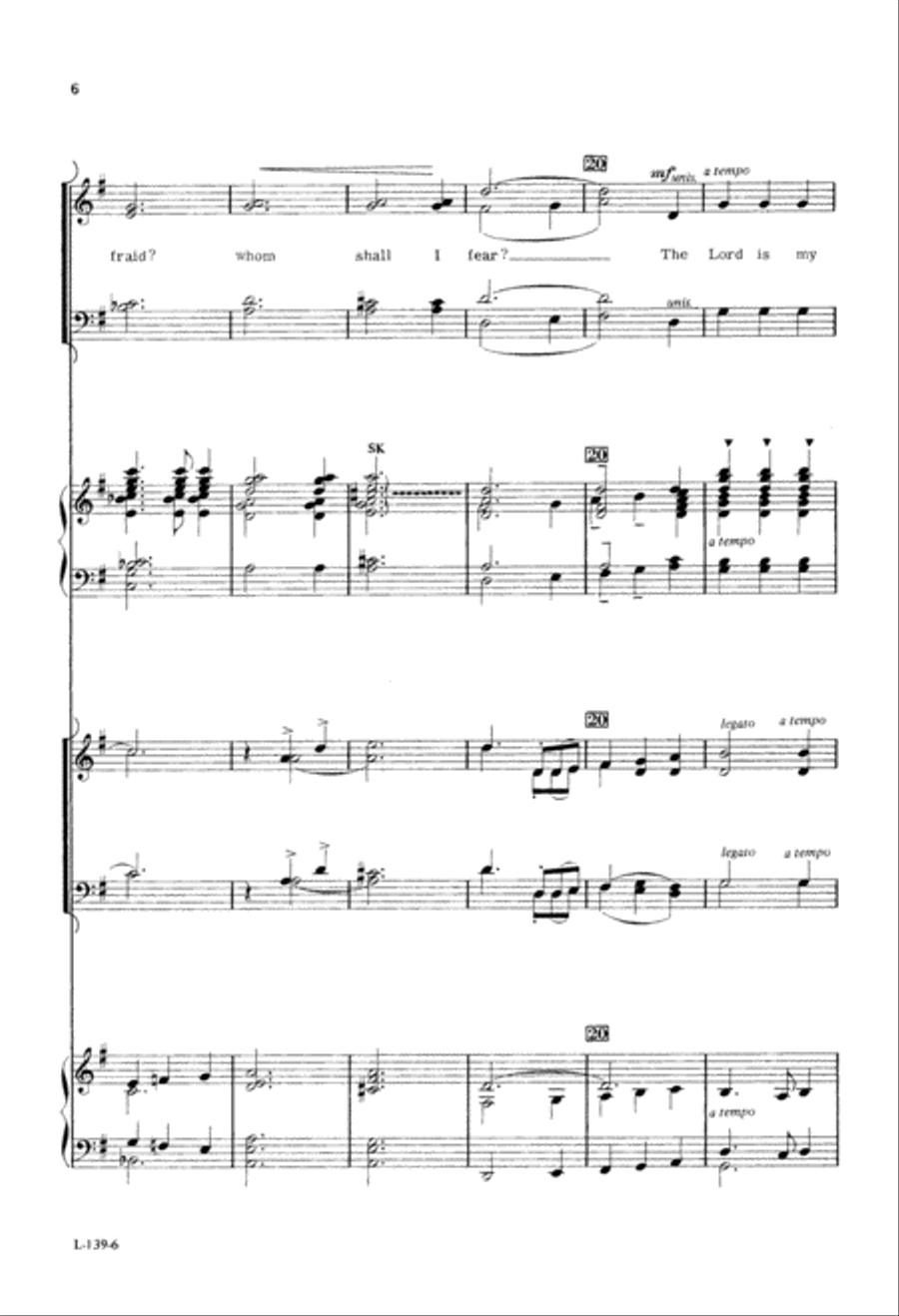 Lord Is My Strength And My Shield (Digital Download) 4-Part scores gallery preview page 6