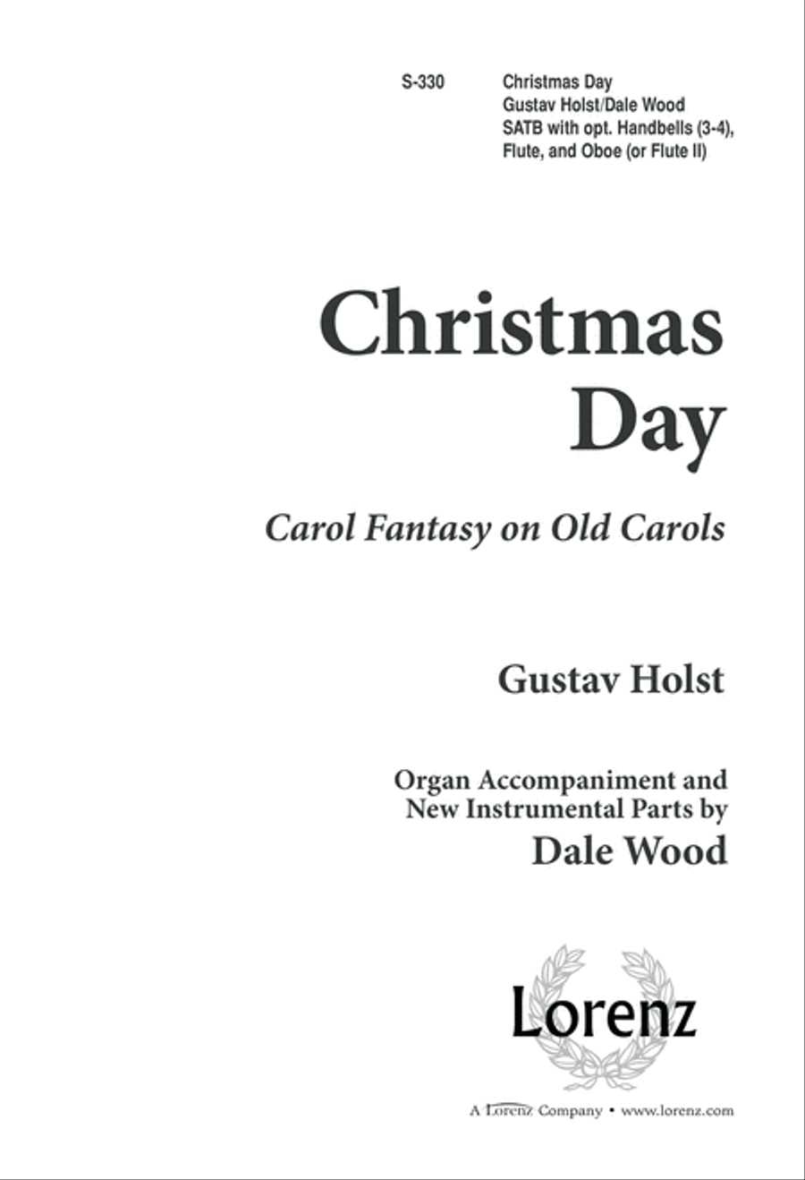 Christmas Day (Digital Download) 4-Part scores gallery preview page 1