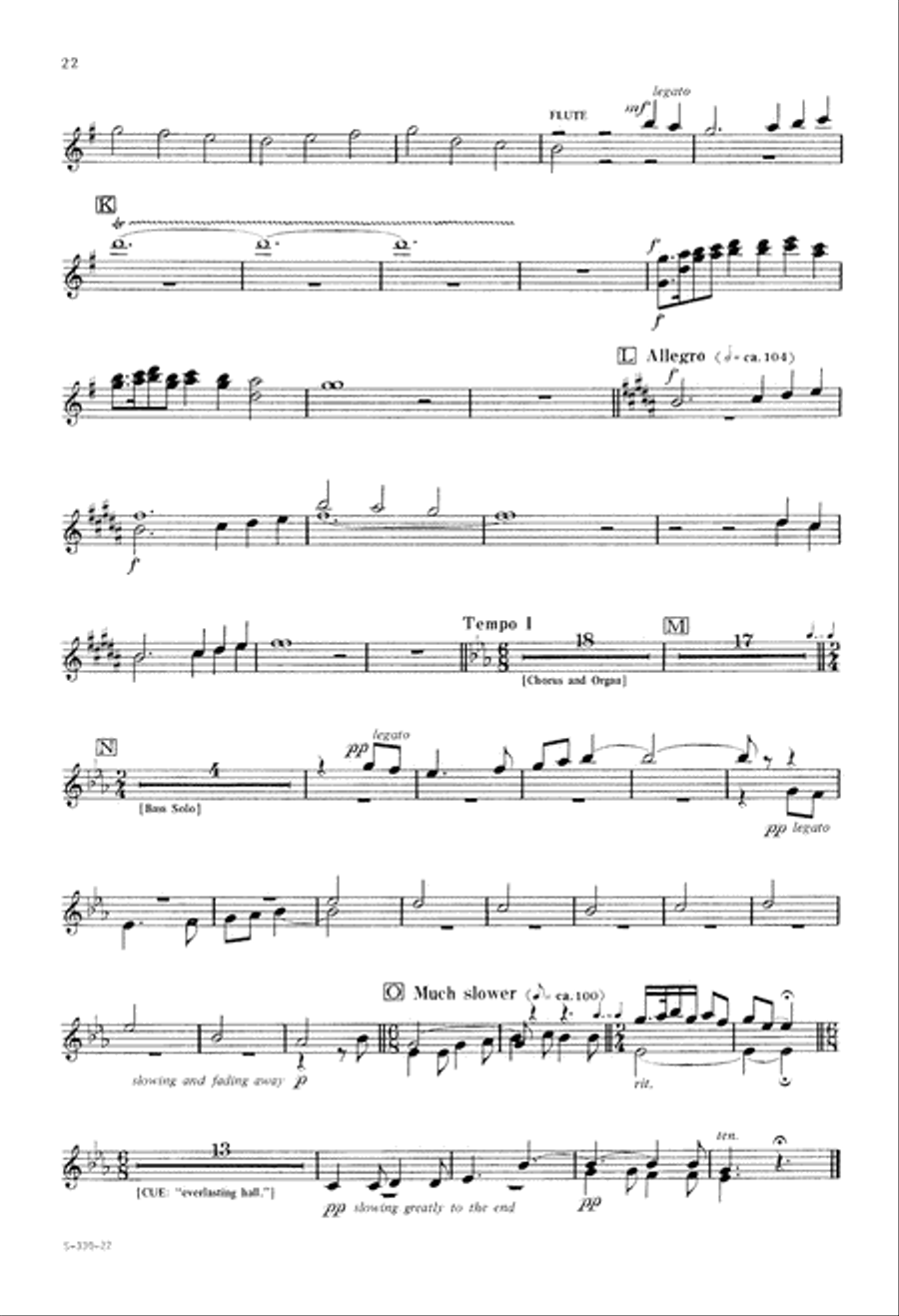 Christmas Day (Digital Download) 4-Part scores gallery preview page 22