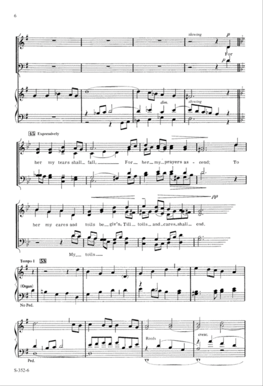 I Love Thy Kingdom, Lord (Digital Download) 4-Part scores gallery preview page 6