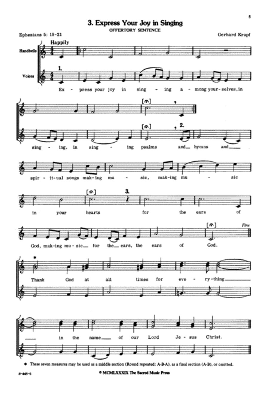 Rounds for Rejoicing (Digital Download) Choir scores gallery preview page 5